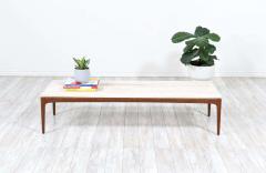  Lane Furniture Lane Rhythm Coffee Table with Roman Travertine Stone Top - 2385649
