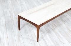 Lane Furniture Lane Rhythm Coffee Table with Roman Travertine Stone Top - 2385657