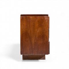  Lane Furniture Lane Staccato Brutalist Mid Century Walnut Lowboy Dresser - 4422851