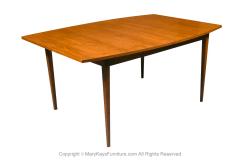  Lane Furniture Mid Century Expandable Dining Table Lane Bow Tie Tuxedo - 2957232