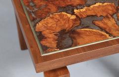  Lane Furniture Mid Century Floating Top Walnut Live Edge Side Tables by Lane - 4736484