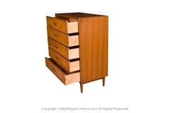  Lane Furniture Mid Century Lane Acclaim Dovetail Walnut Tall Dresser - 3637491