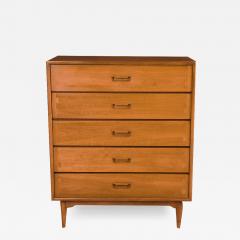 Lane Furniture Mid Century Lane Acclaim Dovetail Walnut Tall Dresser - 3637513