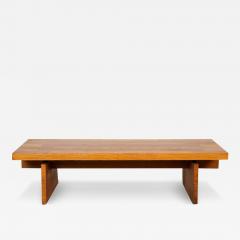  Lane Furniture Mid Century Lane Brutalist Coffee Table Bench - 3935625