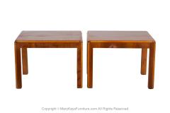  Lane Furniture Mid Century Lane Parson Style End Side Tables Pair - 3949882