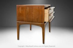  Lane Furniture Mid Century Lane Rhythm Series Walnut Nightstand End Table - 4132430