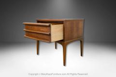  Lane Furniture Mid Century Lane Rhythm Series Walnut Nightstand End Table - 4132431