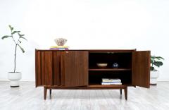  Lane Furniture Mid Century Modern First Edition Walnut Credenza by Lane Description - 2414051