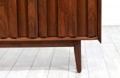  Lane Furniture Mid Century Modern First Edition Walnut Credenza by Lane Description - 2414058