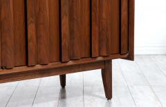  Lane Furniture Mid Century Modern First Edition Walnut Credenza by Lane Description - 2414059