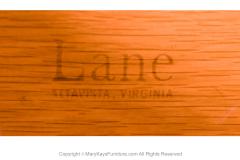  Lane Furniture Mid Century Walnut Chrome Lane Lowboy Dresser - 3419748