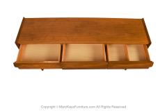  Lane Furniture Midcentury Lane Walnut First Edition Triple Dresser - 3536489