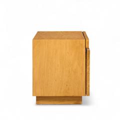  Lane Furniture Milo Baughman Style Lane Mid Century Burlwood Nightstands Pair - 4263487