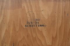  Lane Furniture Monumental Lane Furniture King Size 80 Staccato Cubist Headboard in Oak - 4254325