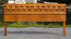  Lane Furniture Monumental Lane Furniture King Size 80 Staccato Cubist Headboard in Oak - 4254330