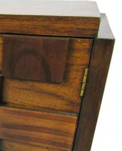  Lane Furniture Pair American Modern Mahogany Cube Night Stands Lane - 4644578