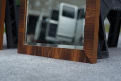  Lane Furniture Pair Uncommon Lane Altavista Rosewood Wall Mounted Bevelled Mirrors 47x21 - 4222897