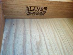  Lane Furniture Paul McCobb Style Lane Tuxedo Tall Dresser or Chest Walnut Rosewood MCM Era - 2618344
