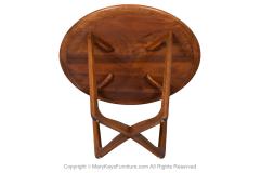  Lane Furniture Round End Table Lane Mid Century Modern - 3981756