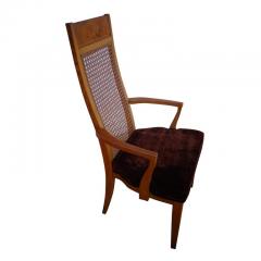  Lane Furniture Set of 10 Lane High Back Cane Dining Chairs - 2436342