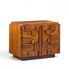  Lane Staccato Lane Staccato Brutalist Mid Century Nightstands Pair - 4570270