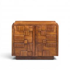  Lane Staccato Lane Staccato Brutalist Mid Century Nightstands Pair - 4570272