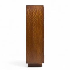  Lane Staccato Lane Staccato Brutalist Mid Century Walnut Armoire Dresser - 4316882