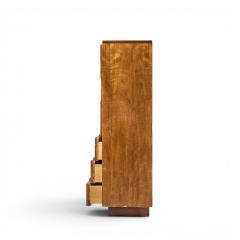  Lane Staccato Lane Staccato Brutalist Mid Century Walnut Armoire Dresser - 4687048