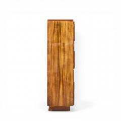  Lane Staccato Lane Staccato Brutalist Mid Century Walnut Highboy Armoire Dresser - 4573462
