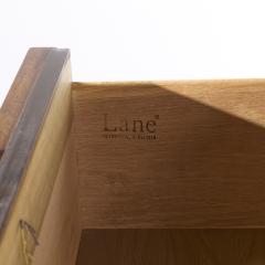  Lane Staccato Lane Staccato Brutalist Mid Century Walnut Highboy Dresser - 4022302