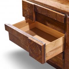  Lane Staccato Lane Staccato Brutalist Mid Century Walnut Lowboy Dresser - 4484636