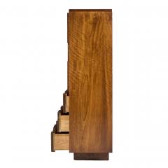  Lane Staccato Lane Staccato Mid Century Brutalist Walnut Armoire - 4388315