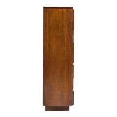  Lane Staccato Lane Staccato Mid Century Brutalist Walnut Armoire - 4388318