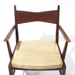  Lane Tuxedo Lane Tuxedo Mid Century Walnut Dining Chairs Set of 6 - 3851350
