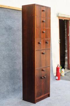  Langkilde M bler Rare Custom Apothecary Style Rosewood Tall Narrow Dresser by Svend Langkilde - 3781266