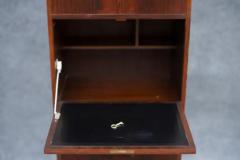  Langkilde M bler Rare Custom Apothecary Style Rosewood Tall Narrow Dresser by Svend Langkilde - 3781286