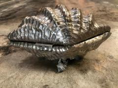  Lapini Midcentury Italian Silver Shell Signed by Franco Lapini - 559494