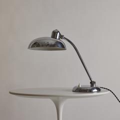  Lariolux 1940s Giovanni Michelucci Chrome Ministerial Table Lamp for Lariolux - 3694198