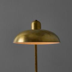  Lariolux 1940s Giovanni Michelucci Patinated Brass Ministerial Desk Lamp for Lariolux - 4544558