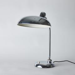  Lariolux Large 1940s Giovanni Michelucci Chrome Ministerial Table Lamp for Lariolux - 3099908