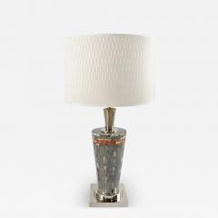  Laudarte Srl Laudarte Srl of Italy Marble and Mother Of Pearl Table Lamps Pair - 3664190