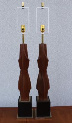  Laurel Lamp Company 1960s Sculptural Large Table Lamps By Laurel - 767671