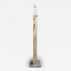  Laurel Lamp Company Brushed Stainless Steel Floor Lamp By Pierre Cardin For Laurel - 3895610