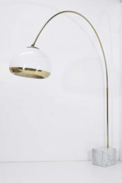  Laurel Lamp Company Italian Style Marble Base Arc Floor Lamp by Laurel Lamp Co  - 1510740