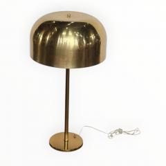  Laurel Lamp Company Laurel Brass Mushroom Table Lamp 1960 - 4789363