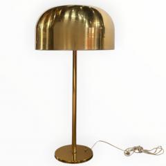  Laurel Lamp Company Laurel Brass Mushroom Table Lamp 1960 - 4789783