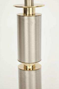  Laurel Lamp Company Laurel Brushed Steel Brass Lamps - 2024253