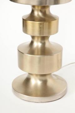  Laurel Lamp Company Laurel Brushed Steel Totem Lamps - 847675