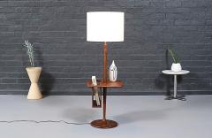  Laurel Lamp Company Laurel Floor Lamp w Removable Magazine Holder Tray Table - 4550697