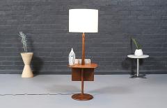  Laurel Lamp Company Laurel Floor Lamp w Removable Magazine Holder Tray Table - 4550704